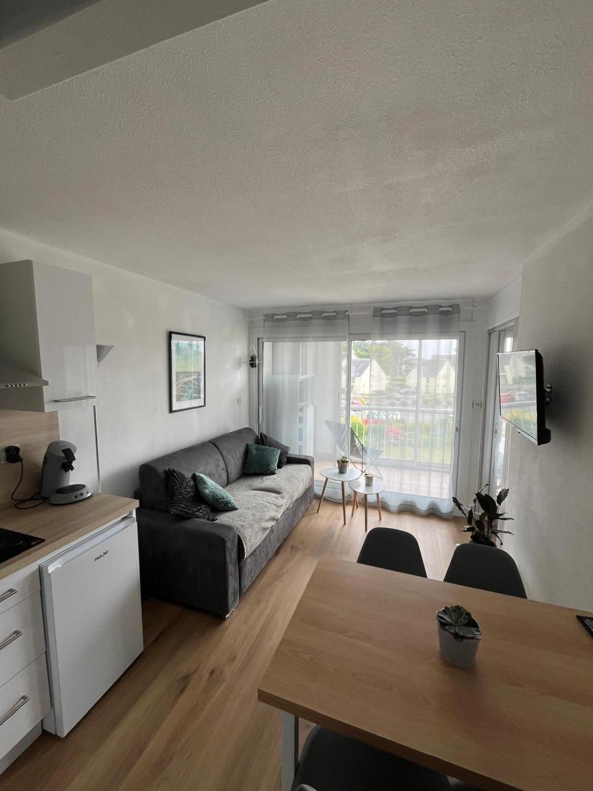Appartement Cocon A Quiberon Dans Residence Calme, Plages Et Centre Ville A Pied Ou A Velo Pour 2 A 4 Personnes Extérieur photo